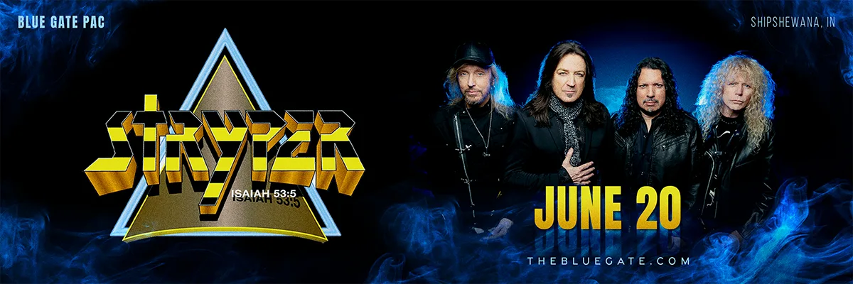 Stryper - June 20, 2026 - Shipshewana, IN